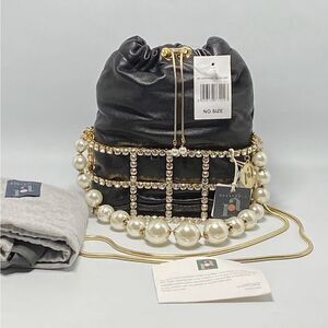Rosantica Holli Embellished Convertible Bucket Bag